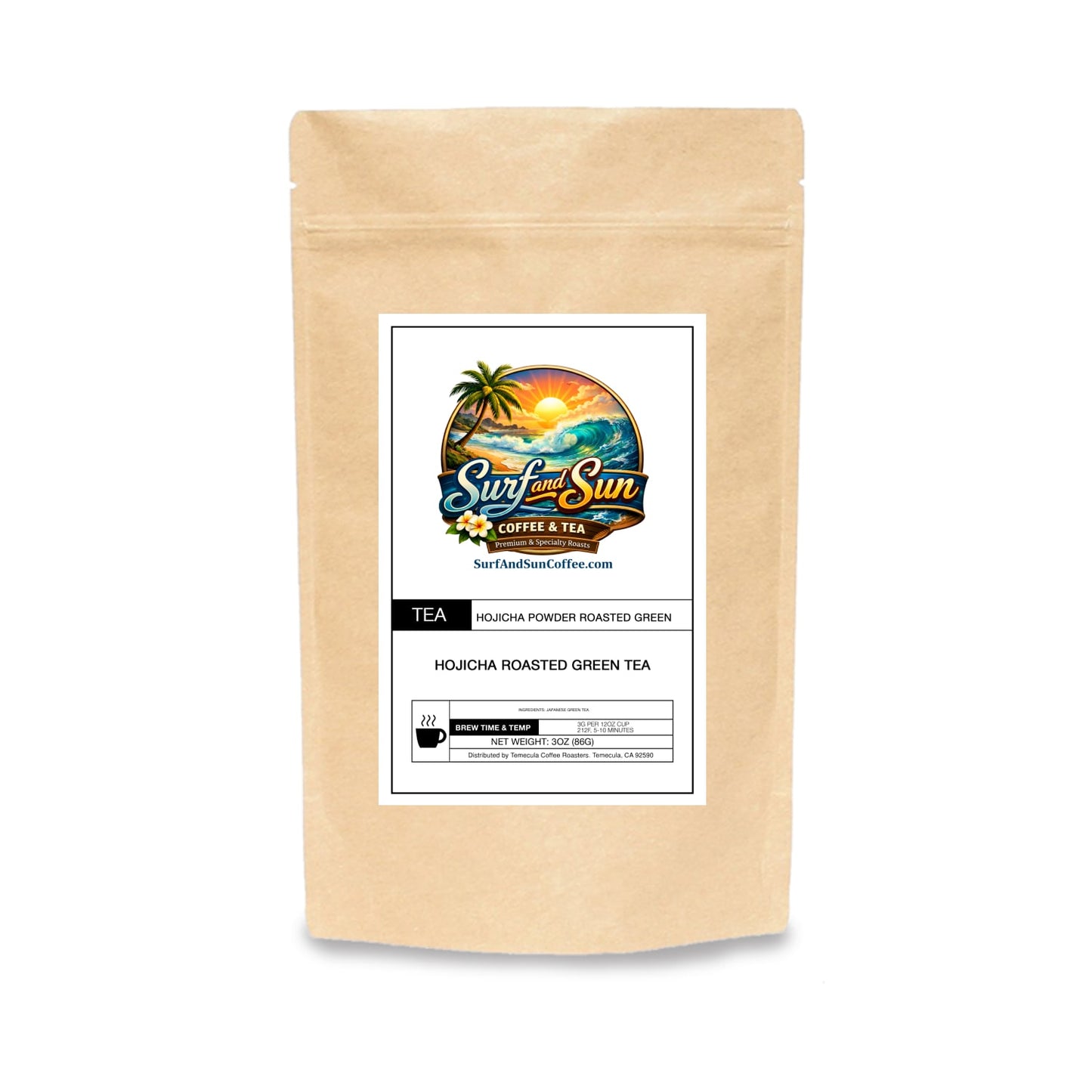 Hojicha Powder - Roasted Green Tea